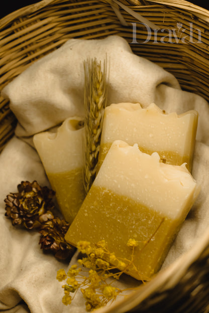 Suvarna - Wild turmeric, White turmeric & Mango butter.