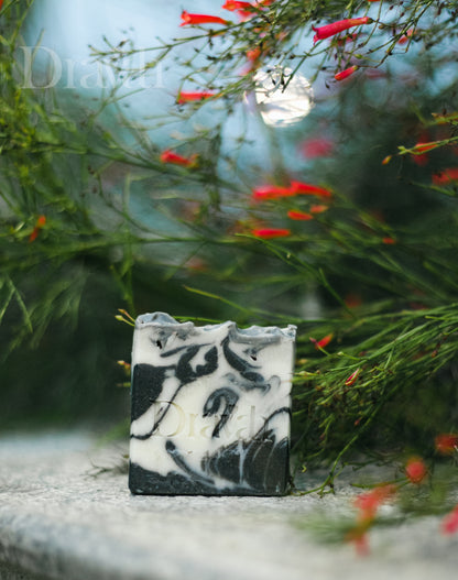 Akarshini - Bamboo Charcoal, Bentonite clay & Shea butter.