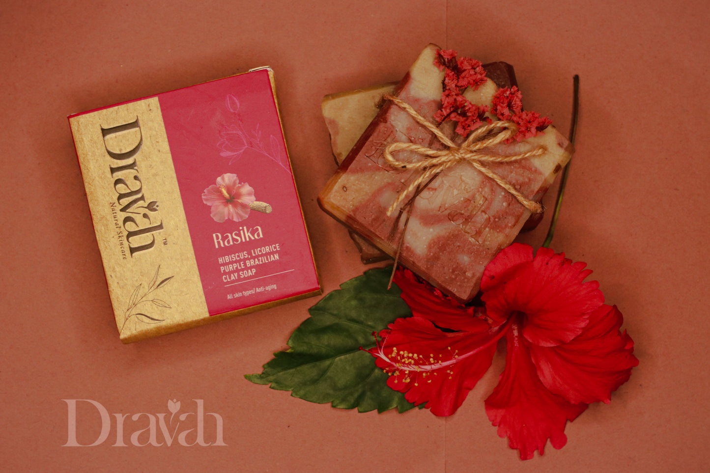 Rasika - Hibiscus, Licorice powder & Brazilian purple clay.