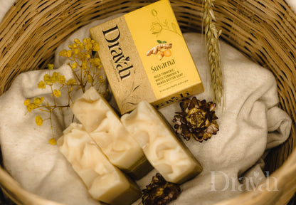 Suvarna - Wild turmeric, White turmeric & Mango butter.